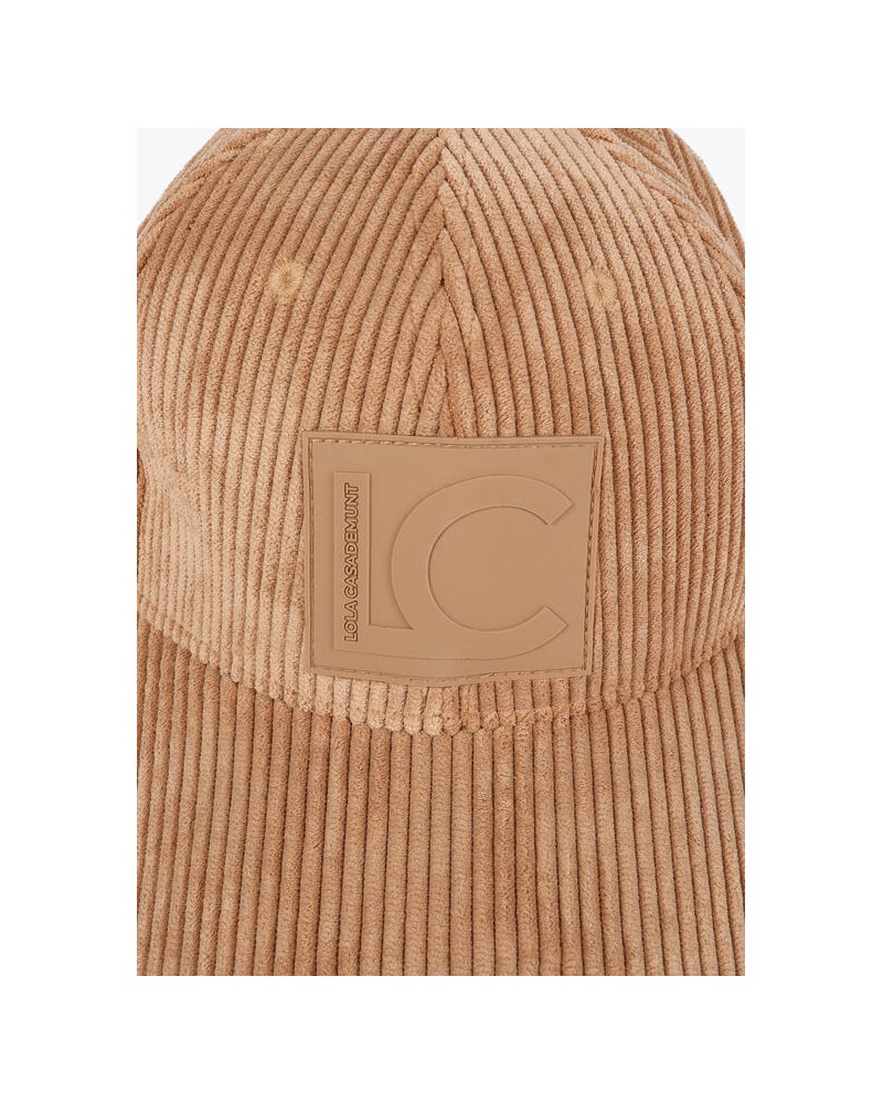 Visera de pana beis de Lola Casademunt