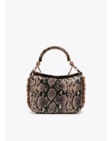 Bolso bandolera asa metal pitòn de Lola Casademunt