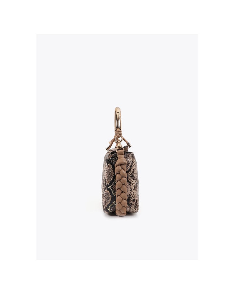 Bolso bandolera asa metal pitòn de Lola Casademunt