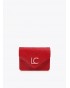 Monedero y llavero rojo y rosa de Lola Casademunt