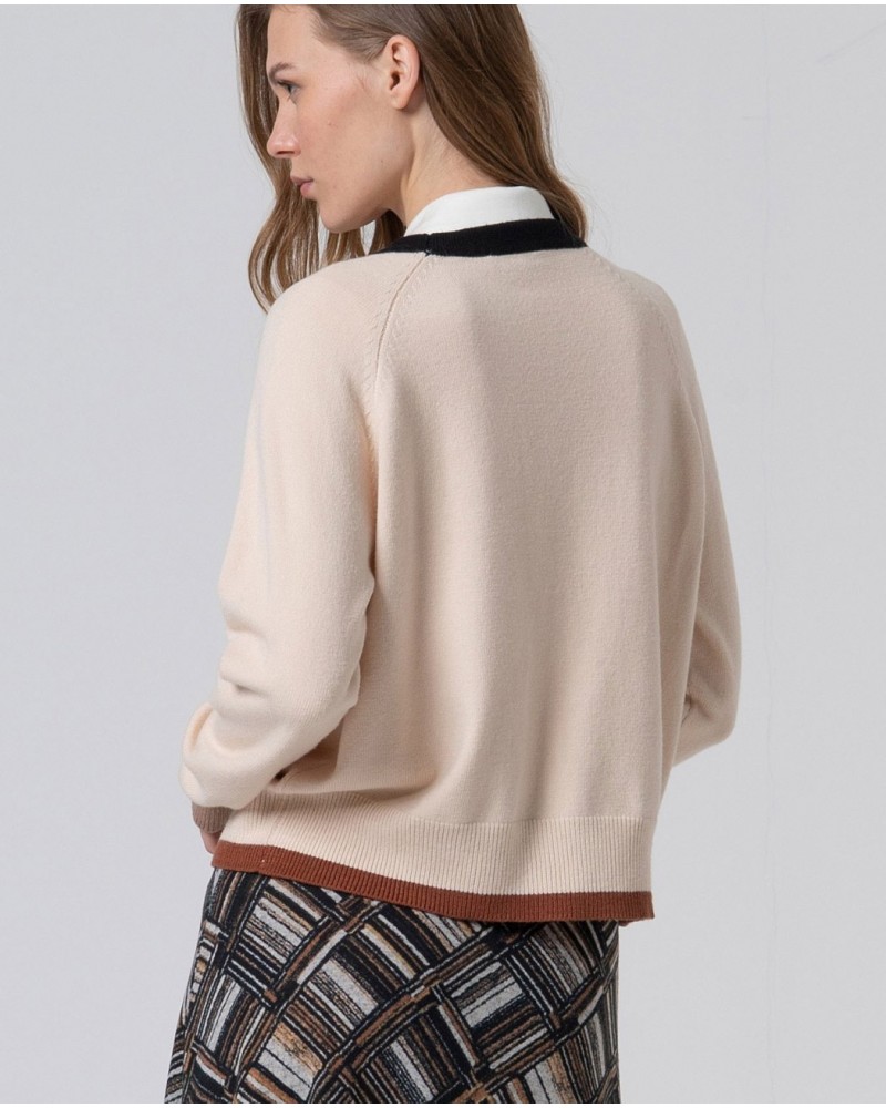 Jersey crudo con vivos contraste de Surkana