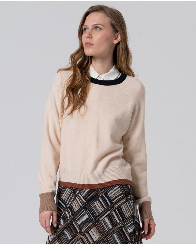 Jersey crudo con vivos contraste de Surkana