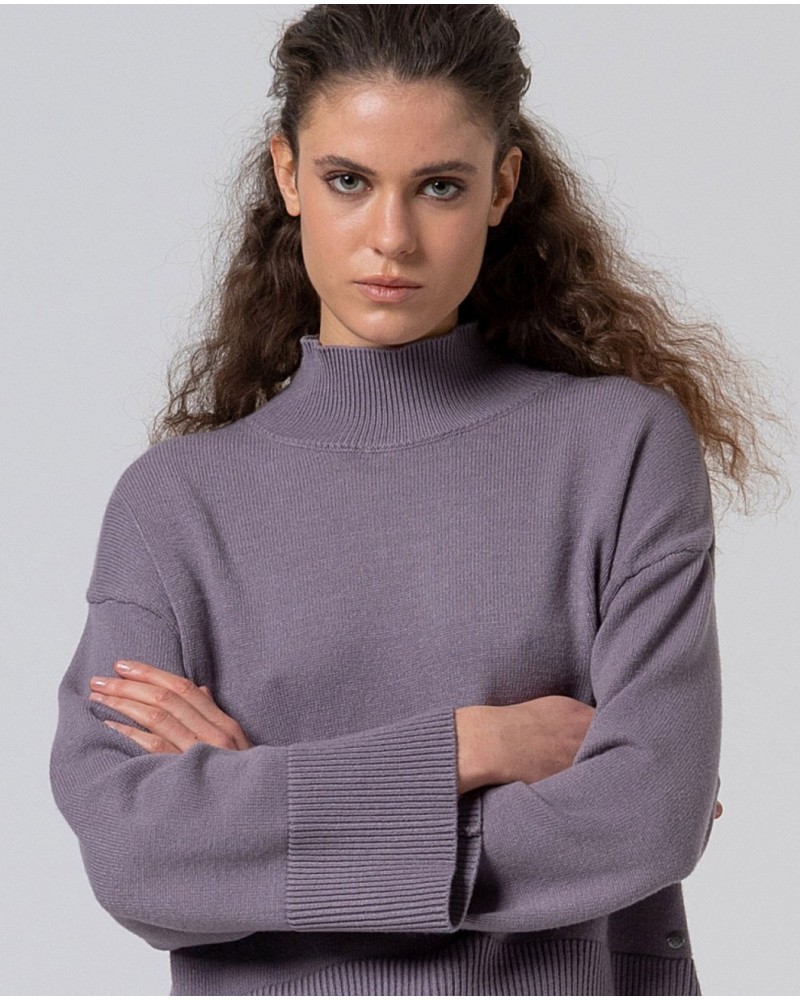 Jersey cuello alto manga amplia MALVA de Surkana