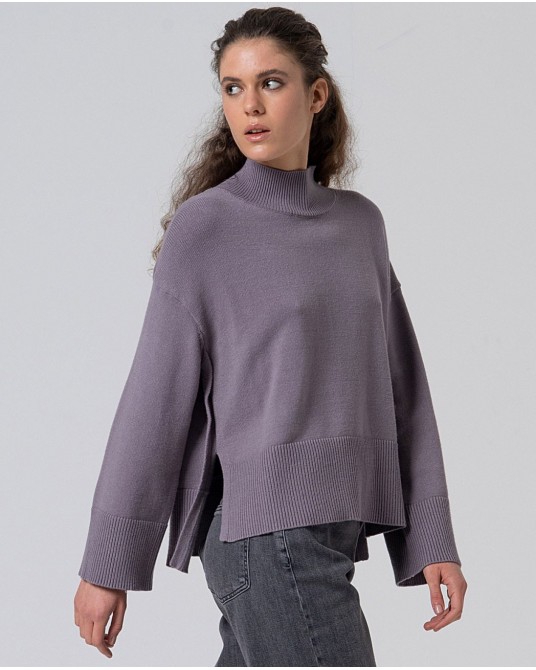 Jersey cuello alto manga amplia MALVA de Surkana