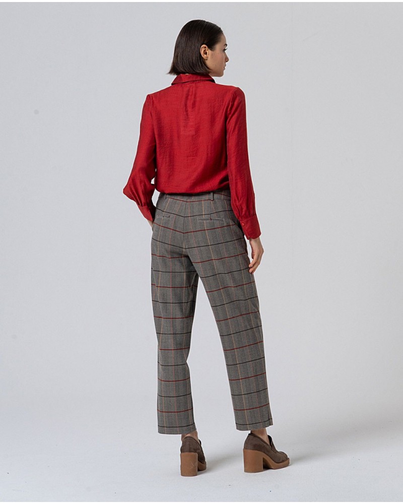 Pantalòn de cuadros GRIS de Surkana