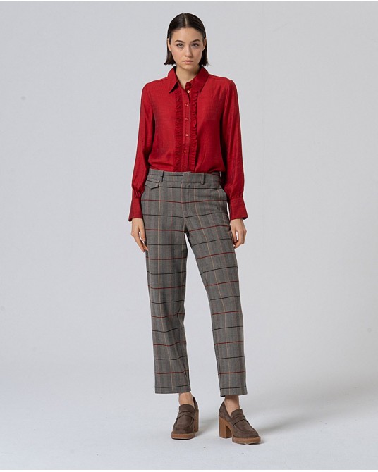 Pantalòn de cuadros GRIS de Surkana