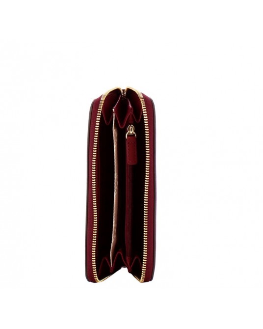 Cartera grande con cremallera negra de Liujo