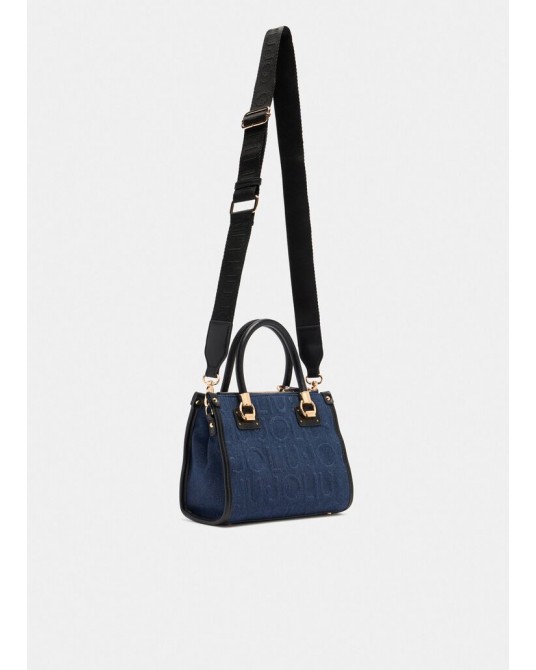 Bolso de mano vaquero de Liujo