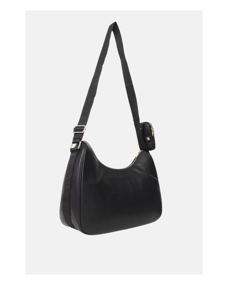 Bolso bandolera negra de Liujo