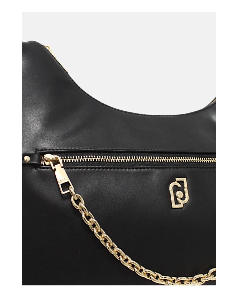 Bolso bandolera negra de Liujo