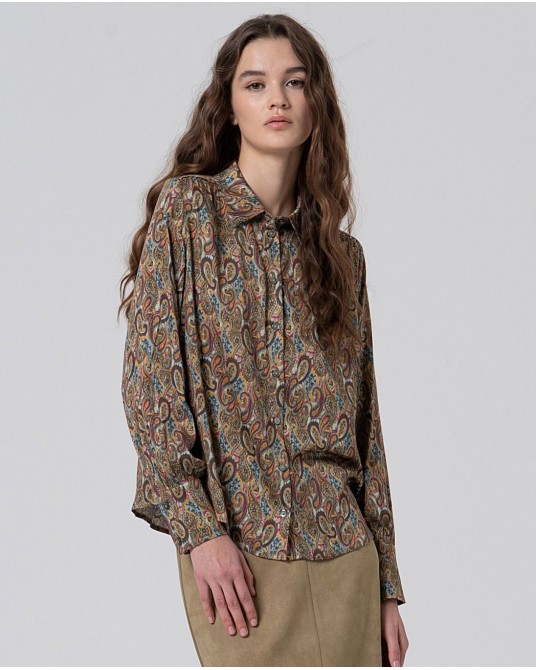Camisa estampada cachemir de Surkana