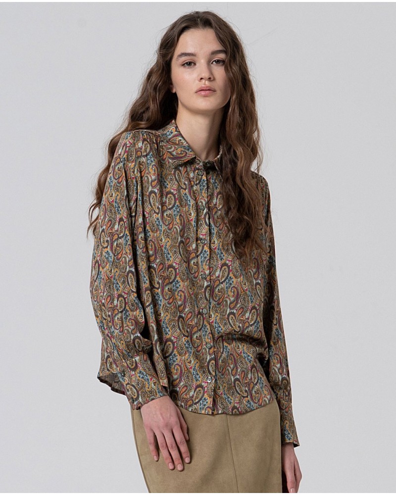 Camisa estampada cachemir de Surkana