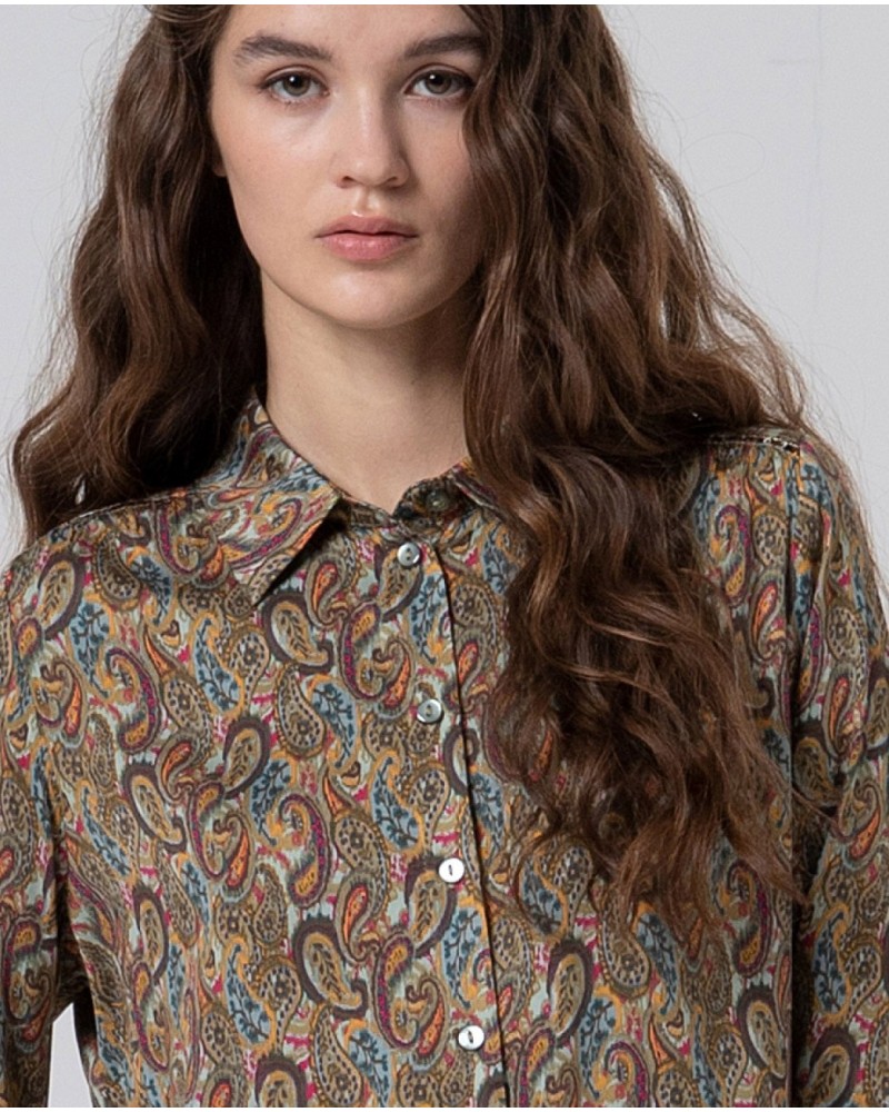 Camisa estampada cachemir de Surkana