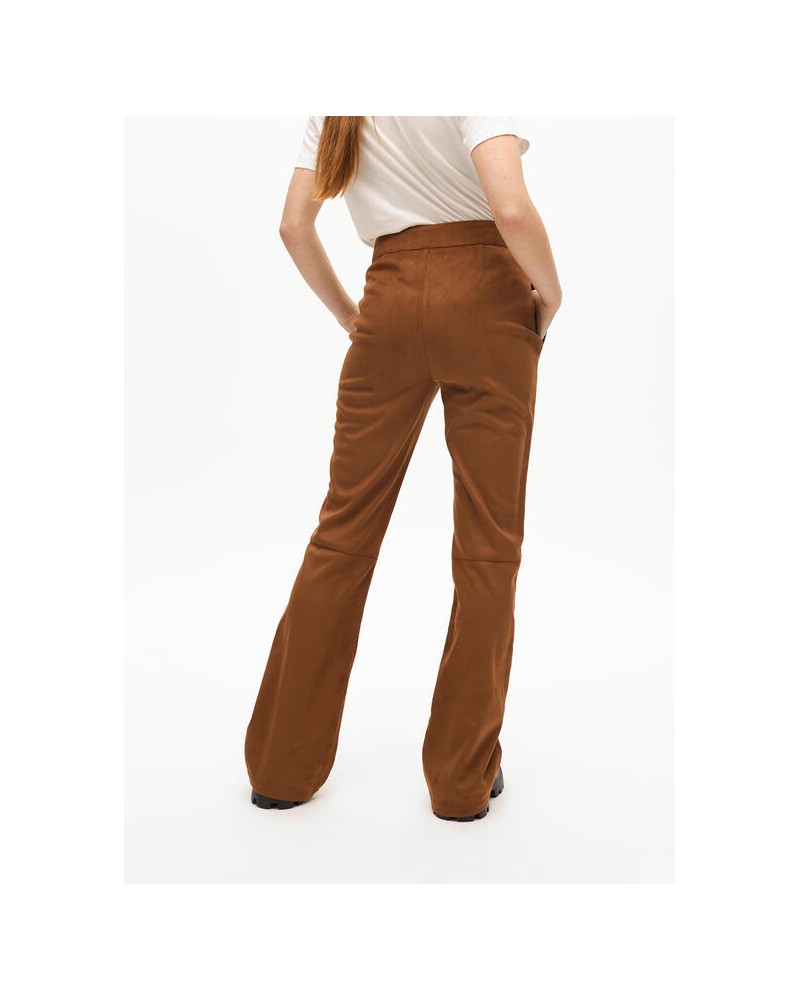 Pantalòn antelina camel de Lola Casademunt