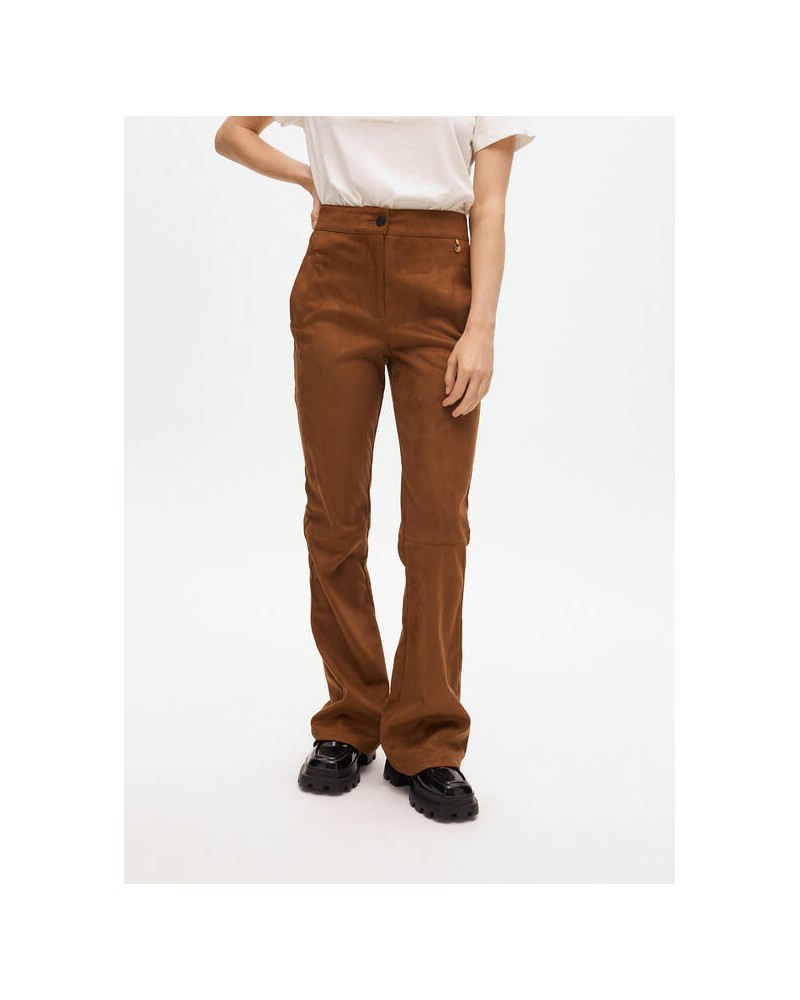 Pantalòn antelina camel de Lola Casademunt