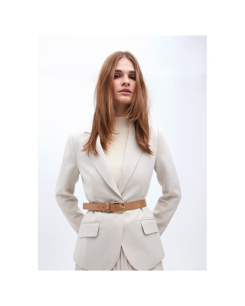 Cinturon logo troquelado de Lola Casademunt