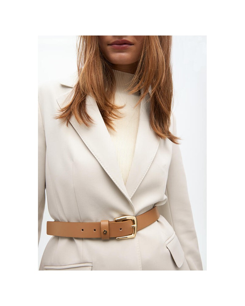 Cinturon logo troquelado de Lola Casademunt