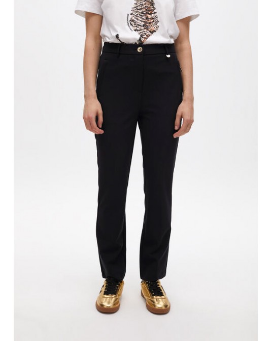 Pantalòn bàsico azul marino de Lola Casademunt