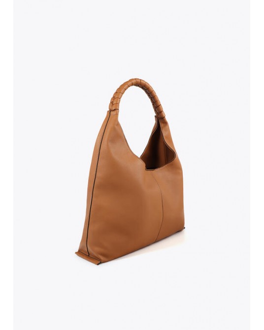 Bolso shopper camel de Lola Casademunt