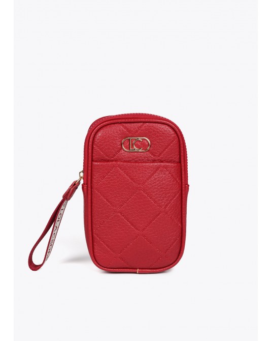 Bolso mòvil rojo de Lola Casademunt