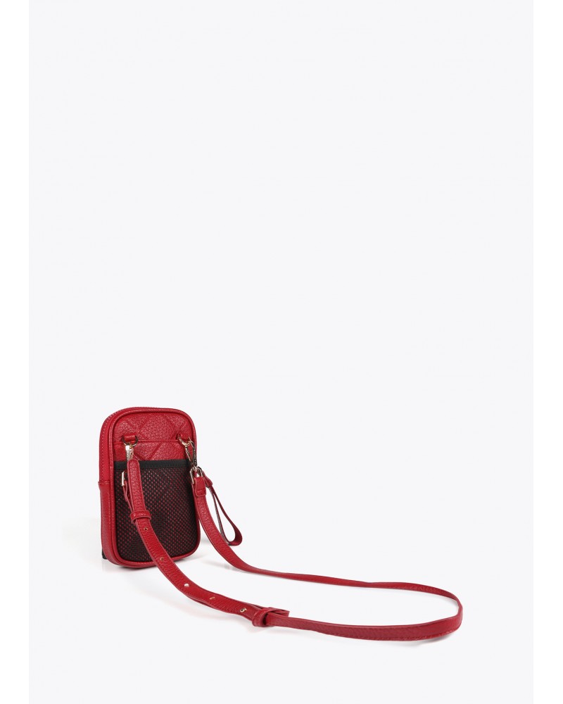 Bolso mòvil rojo de Lola Casademunt