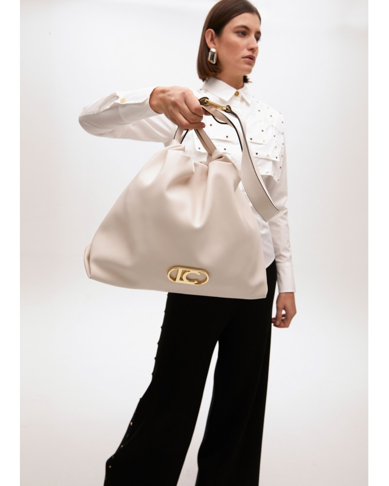 Bolso shopper crudo de Lola Casademunt