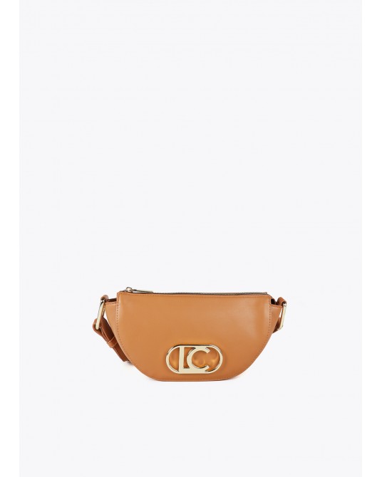 Bandolera media luna camel de Lola Casademunt