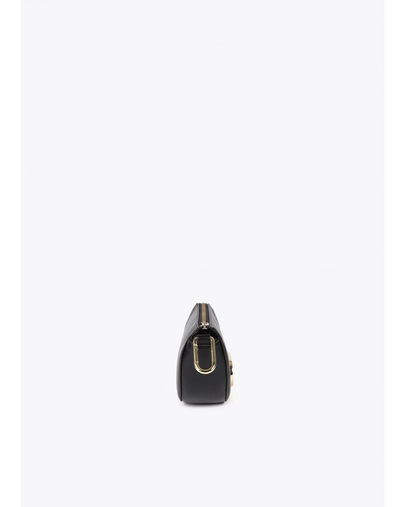 Bandolera media luna negra de Lola Casademunt