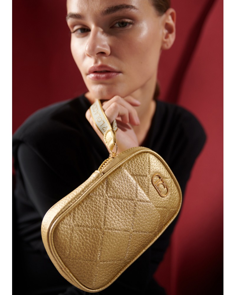 Bolso movil dorado de Lola Casademunt