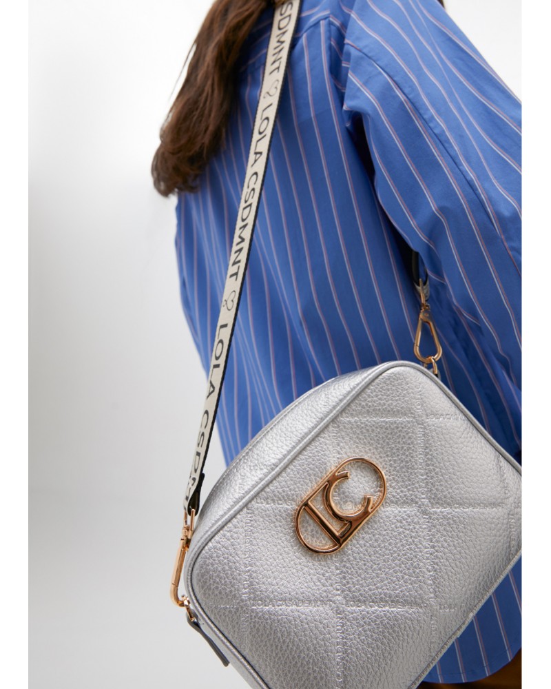Bolso bandolera efecto piel de Lola Casademunt