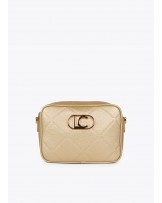 Bolso bandolera dorado efecto piel de Lola Casademunt