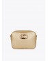 Bolso bandolera dorado efecto piel de Lola Casademunt
