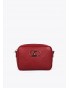 Bolso bandolera rojo efecto piel de Lola Casademunt