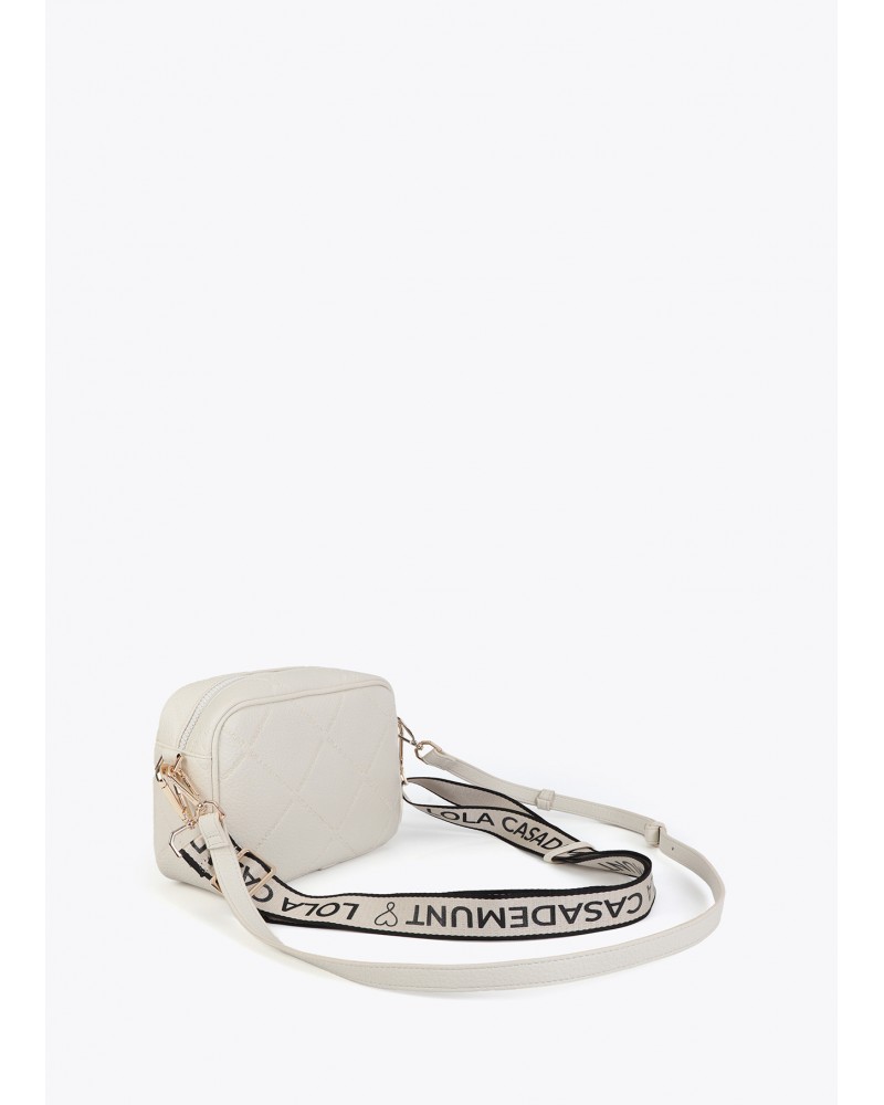 Bolso bandolera crudo efecto piel de Lola Casademunt