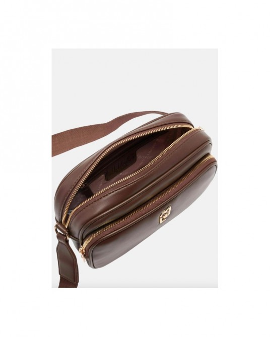Bolso marròn compartimento de Liujo