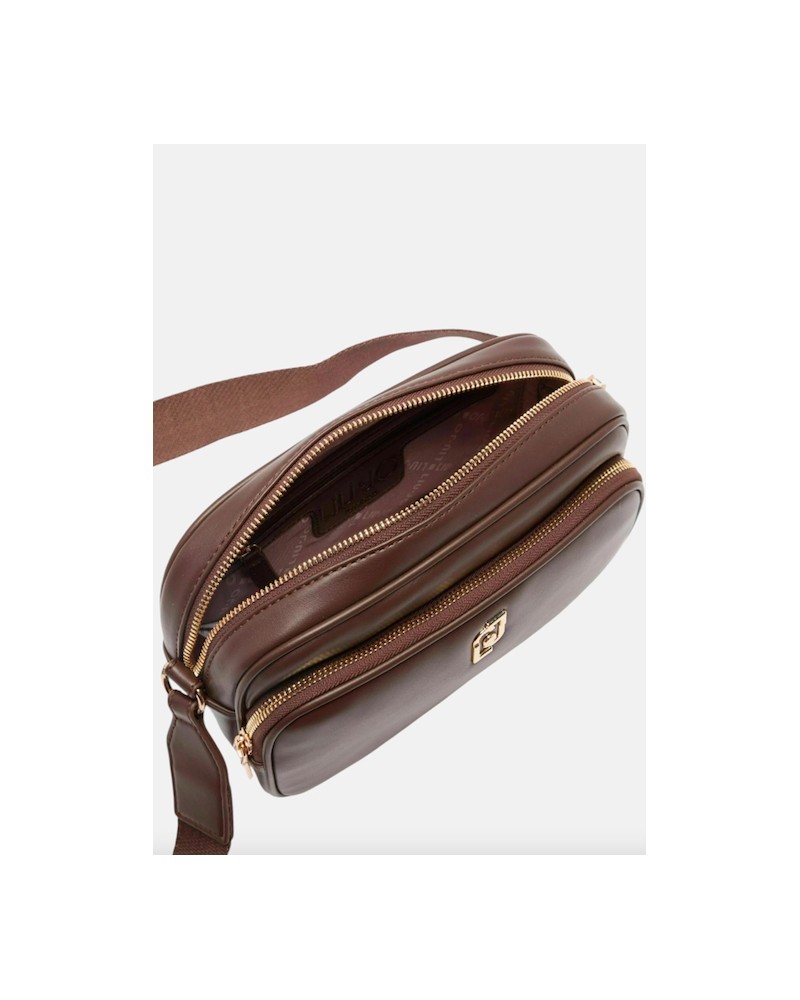 Bolso marròn compartimento de Liujo