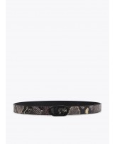 Cinturòn reversible con dos hebillas de Lola Casademunt