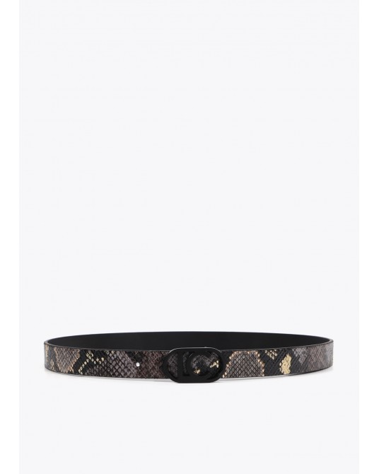 Cinturòn reversible con dos hebillas de Lola Casademunt