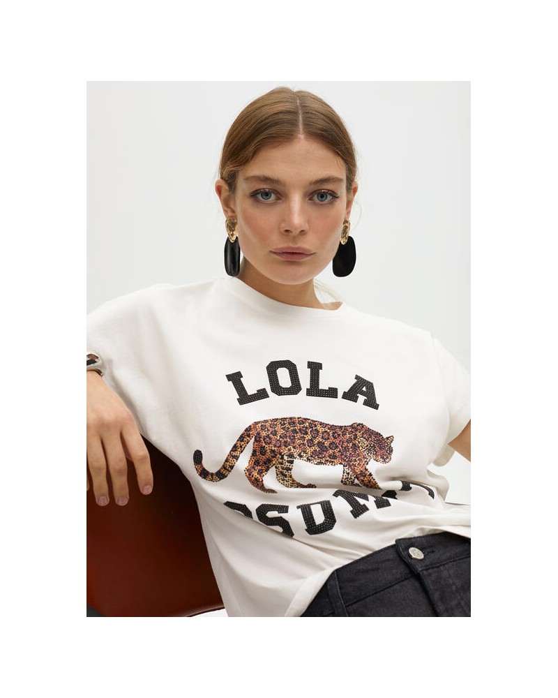 Camiseta tigre blanca de Lola Casademunt