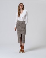 Falda de cuadros de Surkana