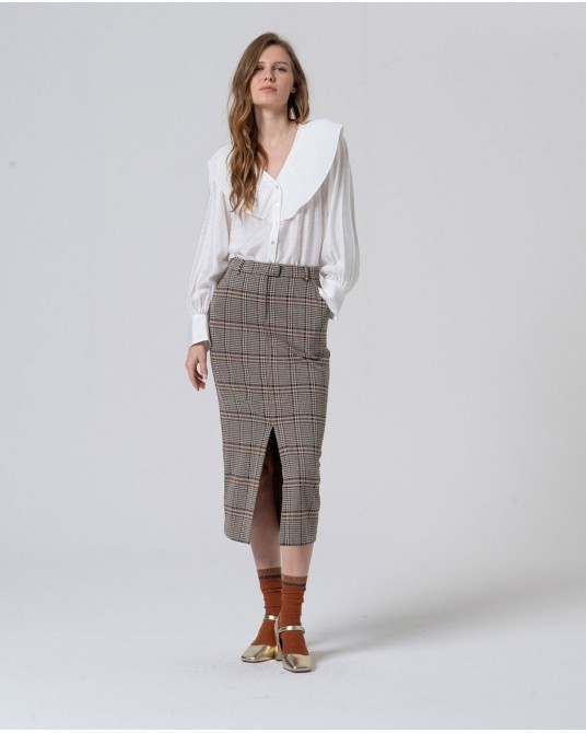 Falda de cuadros de Surkana