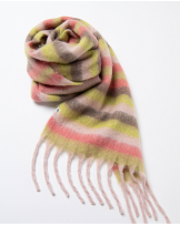 Bufanda de rayas con flecos de Surkana