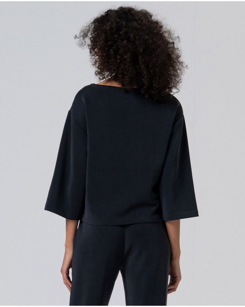 Camiseta oversize NEGRA de Surkana