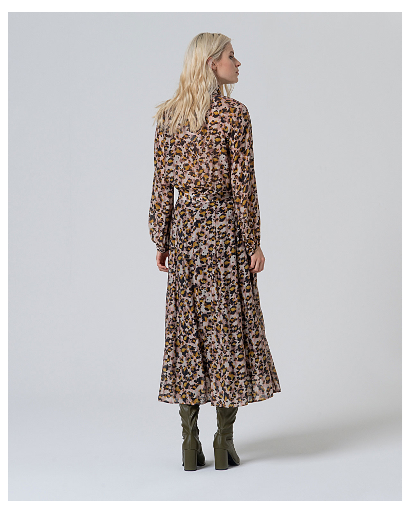 Falda estampado leopardo de Surkana