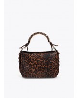 Bolso animal print asa metal de Lola Casademunt