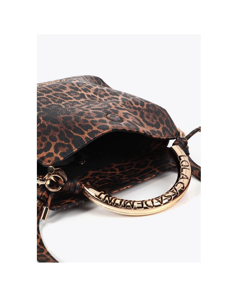 Bolso animal print asa metal de Lola Casademunt