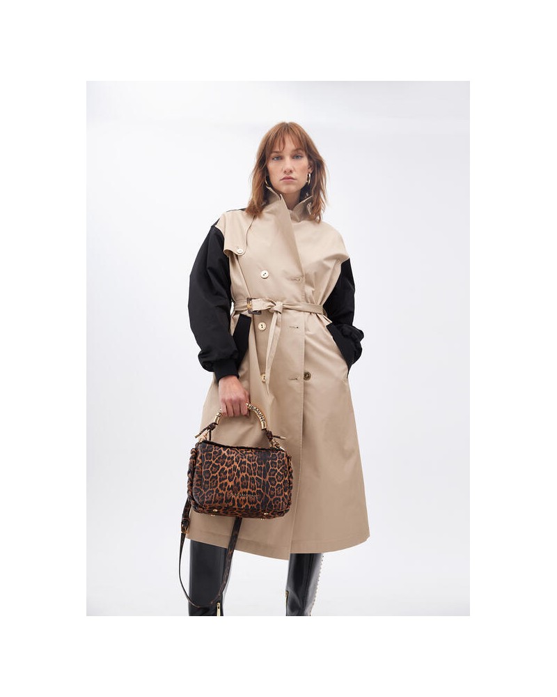 Bolso animal print asa metal de Lola Casademunt