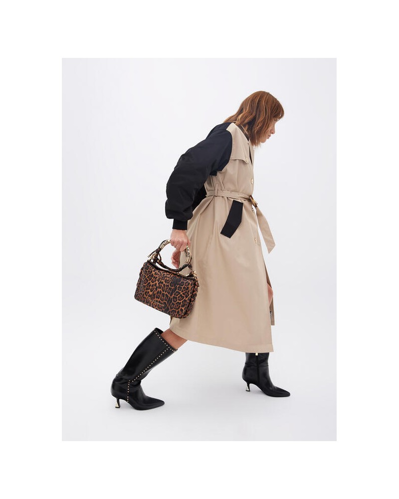 Bolso animal print asa metal de Lola Casademunt