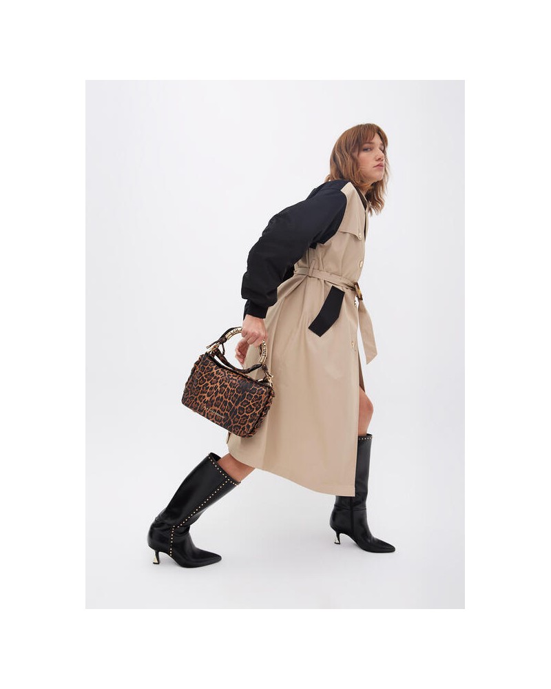 Bolso animal print asa metal de Lola Casademunt