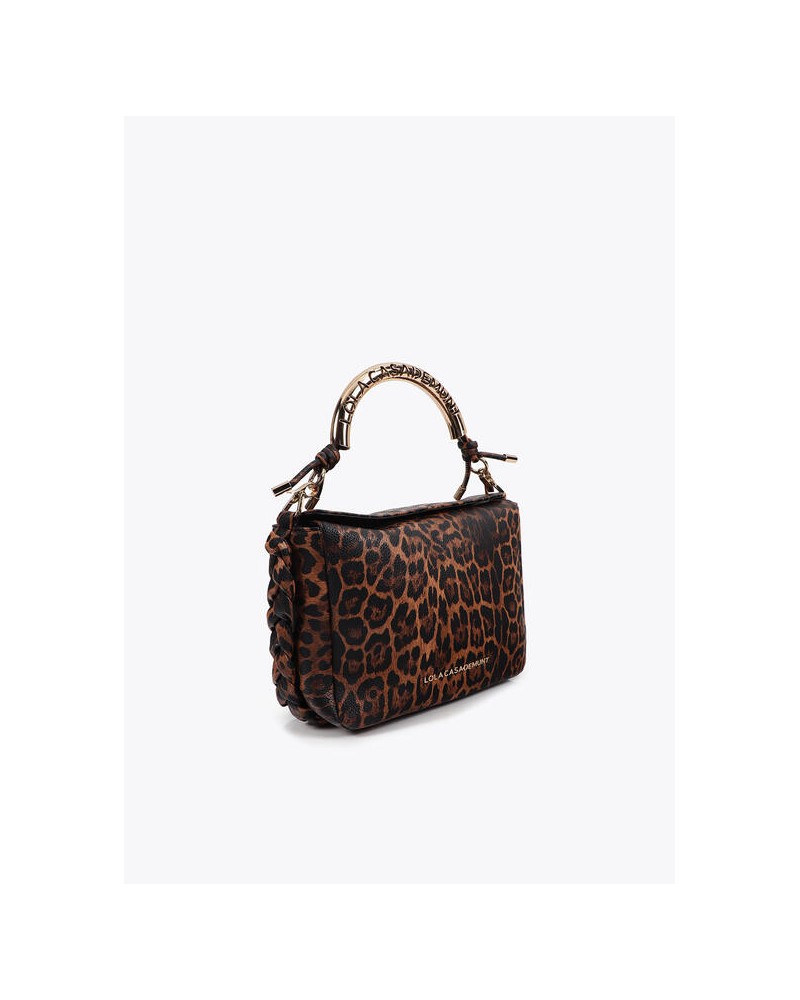 Bolso animal print asa metal de Lola Casademunt